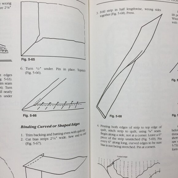 Quilter's Guide Rotary Cutting Quilting Book Patchwork Poster Fanning Patterns - Picture 9 of 16